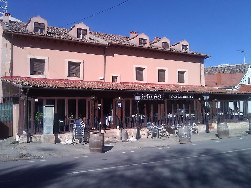 Hostal Restaurante Villa De Sepúlveda Esterno foto